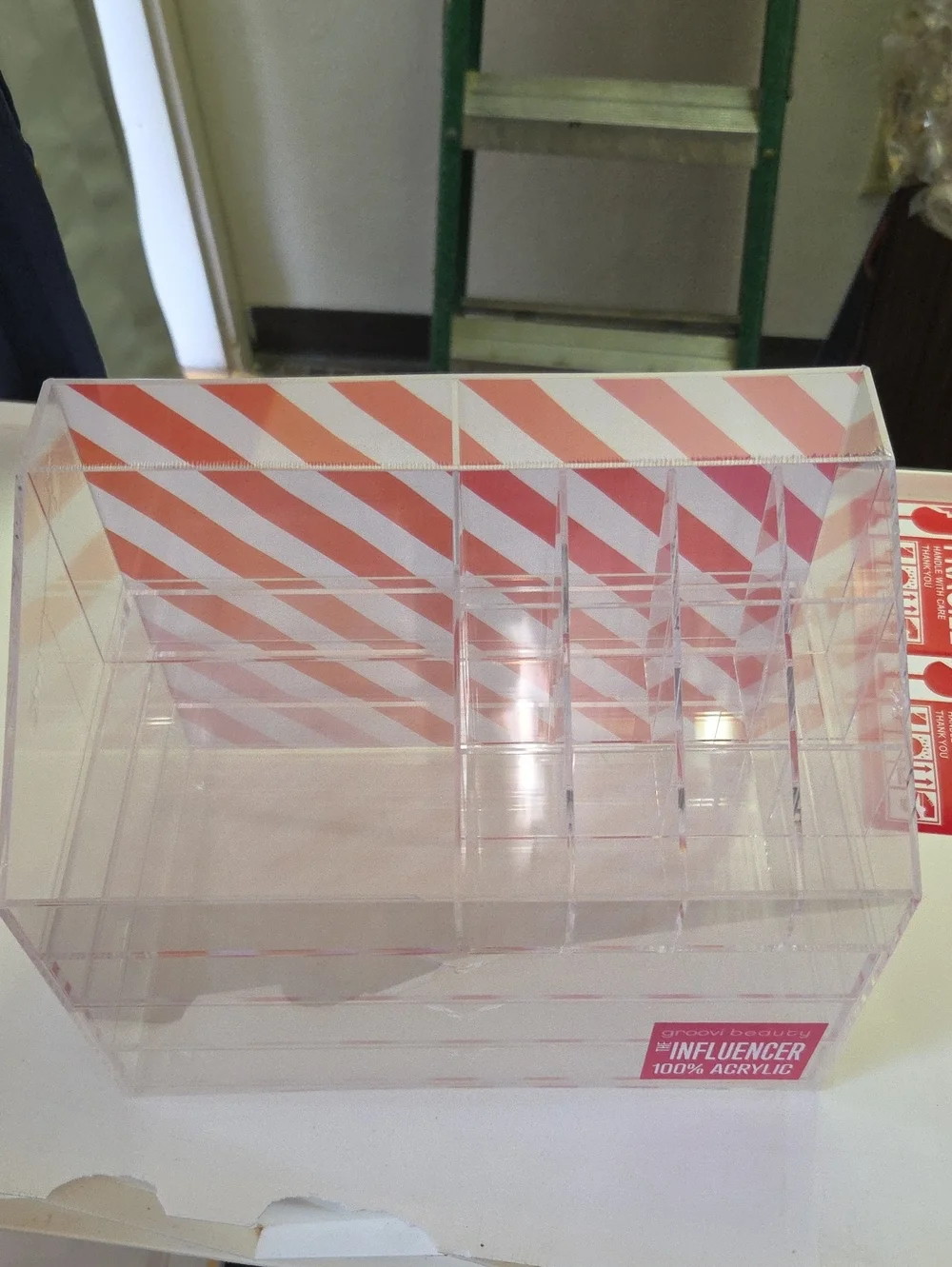 Clear Acrylic Makeup Organizer - Transparent Storage